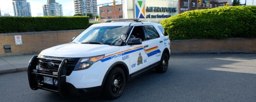 Voiture policier de la GRC en Burnaby