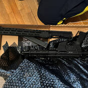 Une des armes à feu saisies.