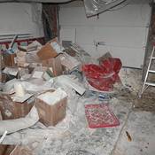 D'importantes quantités de produits chimiques, de précurseurs et d’excipients ont également été saisis dans cette résidence de St-Lin-Laurentides.