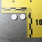 Exemple de comprimés saisis.