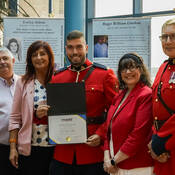 Le prix du meilleur rendement a été remis au gendarme Caleb Pellerin.