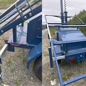 Photos de la base d’un radar de vitesse.