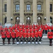 Délégués de la GRC de l'Alberta.