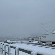 Scène d’accident sur l’autoroute 1<br />
<br />
Photos avec l’aimable autorisation de Megan Crandall, The Golden Star.