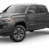 Photo d’une Toyota Tacoma grise 2020 tirée d’une banque d’images