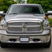 Photo de l'avant de la camionnette utilisée lors de l’enlèvement