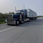 Camion de transport volé