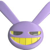 Image d’archive du masque de lapin