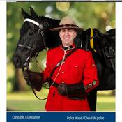 La carte à collectionner du Carrousel du gendarme Simkins.