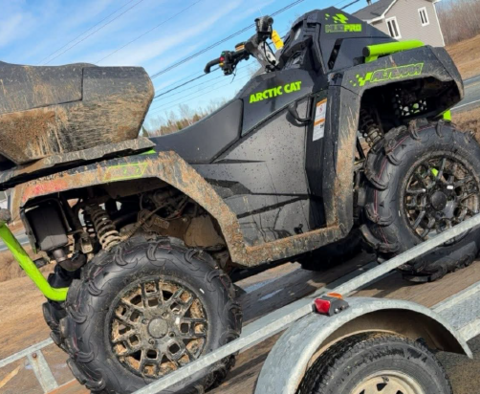 Stolen ATV