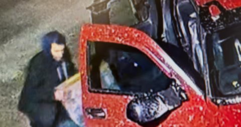 Suspect and vehicle