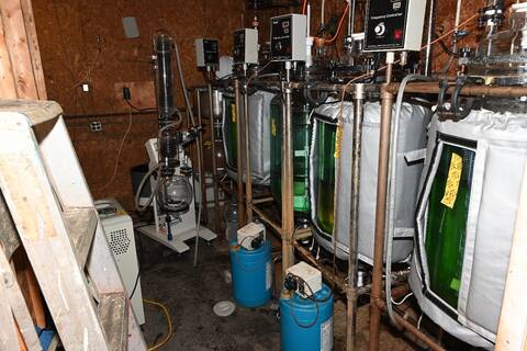 Photo of the synthetic drug lab in Norwich