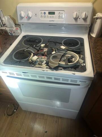 Dauphin RCMP arrested a 17-year-old female following a break and enter at a local residence. The house was trashed, including the oven, which saw a pan repeatedly smashed on the stove top.