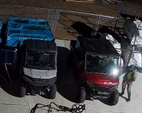 Pembina Valley RCMP are investigating a break and enter at a commercial business in the RM of Stanley that resulted in the theft of two UTVs.