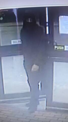 RCMP are looking to identify this suspect following an armed robbery at a Dauphin business on Oct. 8.