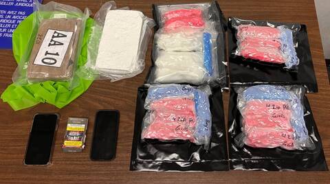 Approximately $350,000 in cocaine was seized by RCMP Traffic Services in the RM of Sifton on May 1.