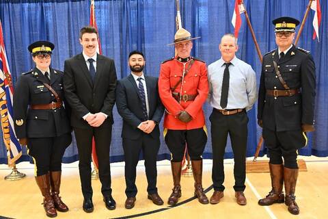 Members of Troop #16 at the ceremony