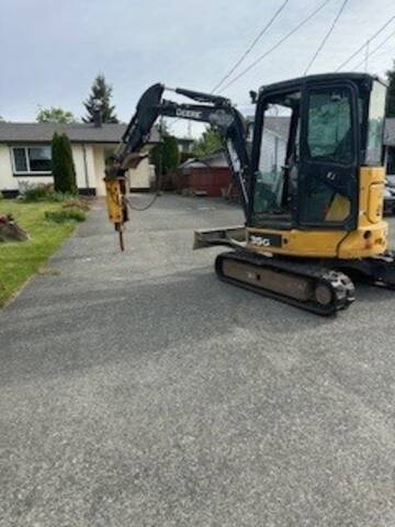 Stolen Excavator