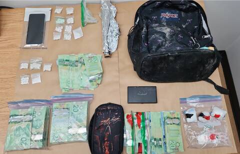 Drugs and cash seized