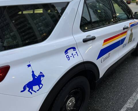 Close-up of police vehicle