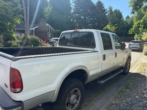 Picture of white truck that was stolen