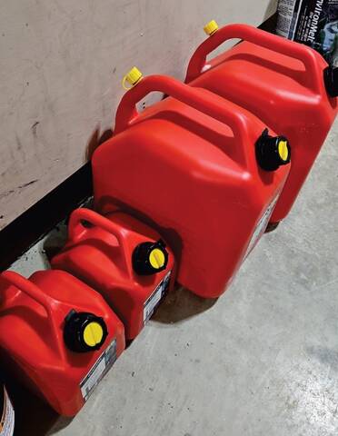 seized jerry cans