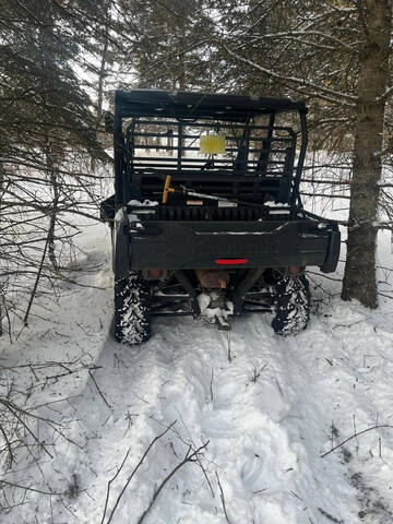 RCMP recovered this off-road side-by-side vehicle on Jan. 19, 2026.