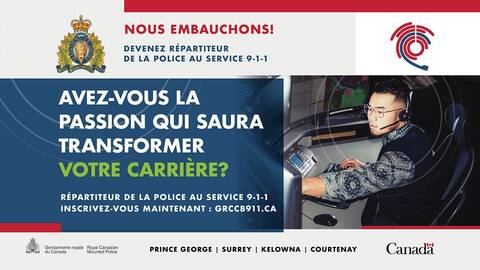 Nous embauchons! Devenez répartiteurs de la police au service 9-1-1. Avez-vous la passion qui saura tranformer votre carriere?