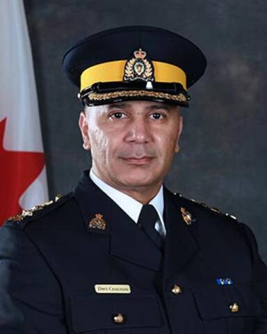 Agent responsable Surintendant principal Dave Chauhan